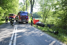 Tragedia na drodze do Próchnika, kierowca uciekał przed policją