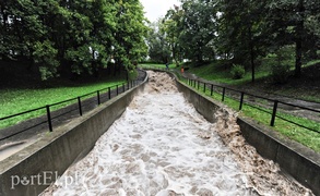 Elbląg i region walczą z powodzią. Najgorzej jest na Związku Jaszczurczego (aktualizacja z godz. 15.30)