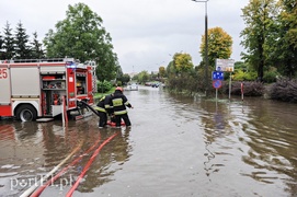 Elbląg i region walczą z powodzią. Najgorzej jest na Związku Jaszczurczego (aktualizacja z godz. 15.30)