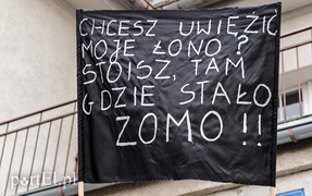 Czarny protest ponownie w Elblągu