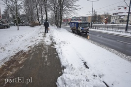 Jest śnieg, są problemy