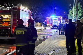 Pożar budynku wielorodzinnego przy ul. Dębowej