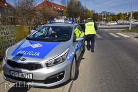 Potrącenie zakonnicy i rowerzysty