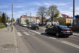 Potrącenie zakonnicy i rowerzysty