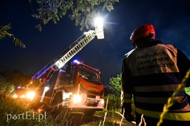 Pożar domu w Karczowiskach Górnych