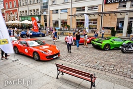 Elbląg na trasie Ferrari