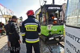 Zderzenie tramwajów na płk. Dąbka