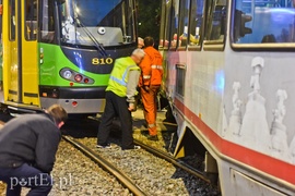 Zderzenie dwóch tramwajów