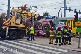 Zderzenie dwóch tramwajów