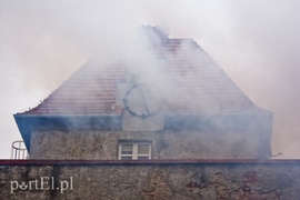 Pożar sadzy w kominie przy ul. Pionierskiej