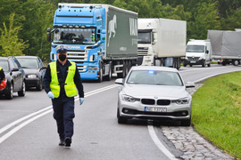 Wypadek na drodze do Malborka