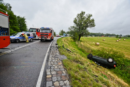 Wypadek na drodze do Malborka