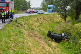 Wypadek na drodze do Malborka