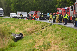 Wypadek na drodze do Malborka