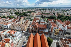 Cztery złote i można popatrzeć na Elbląg z góry