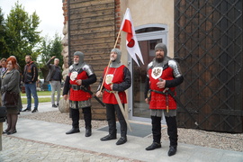 Wieża bramna otwarta po remoncie