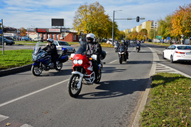 Motocykliści pożegnali Beatę Kisiel