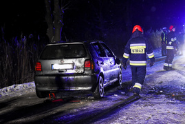 Vw polo dachował do rowu z wodą, zginęła 22-latka  (aktualizacja) 